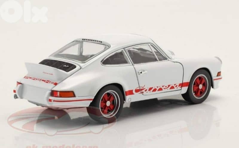 Porsche 911 Carrera RS 2.7 (1973) diecast car model 1;24 2