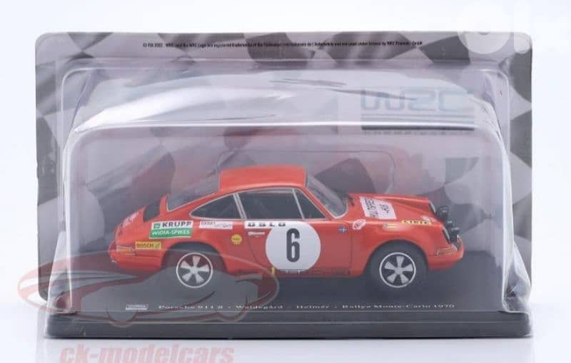 Porsche 911 S (Monte Carlo 1970) diecast car model 1;24 5