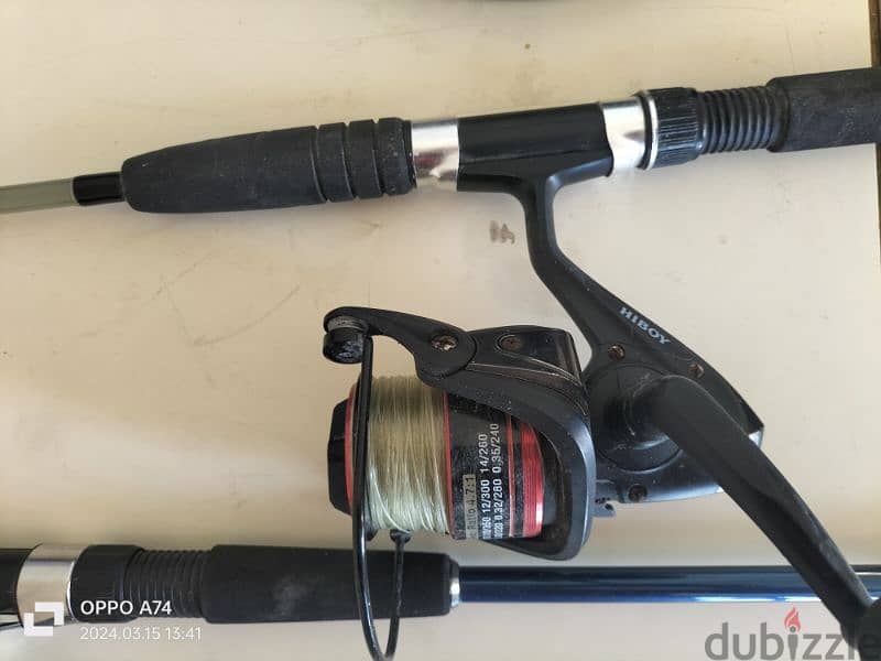 fishing tools barely used 4