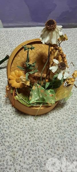 Baskets for Easter decorated. سلل لعيد الفصح 2