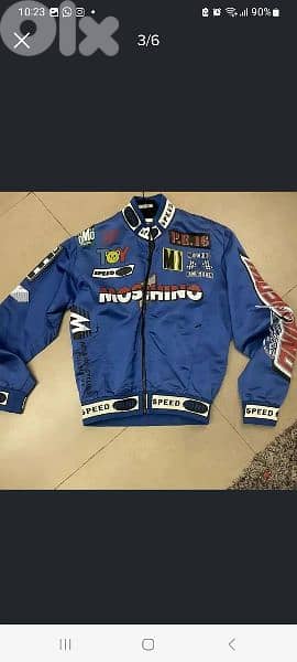 Moschino Biker Jacket - Originalline 400$ our price is 150$ 3