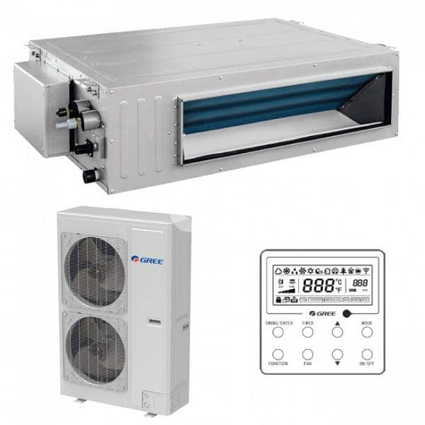 AC Gree Duct Inverter 48000BTU Wifi 0
