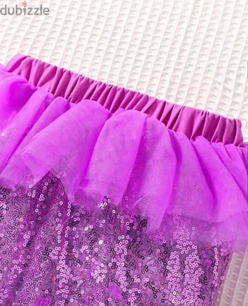 mermaid dress size 6-7y 4