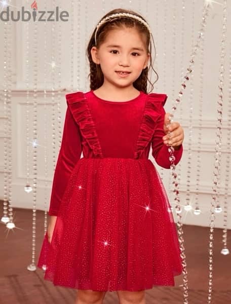 christmas dress size 4y, 5 years 25$ 0