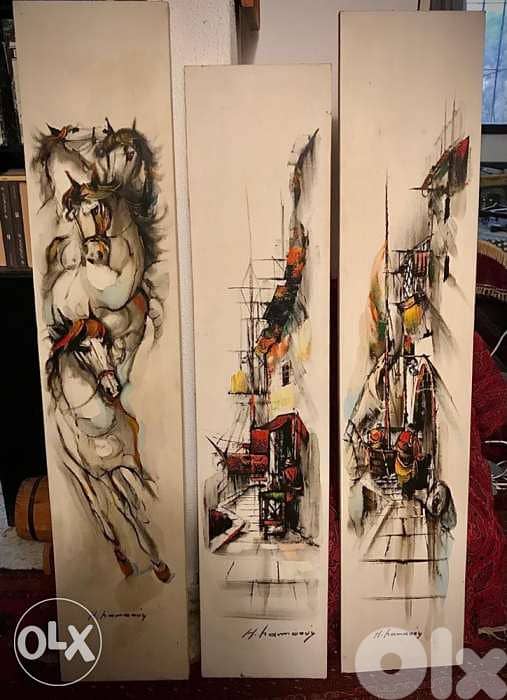 rare paintings (Haidar Hamaoui) 0