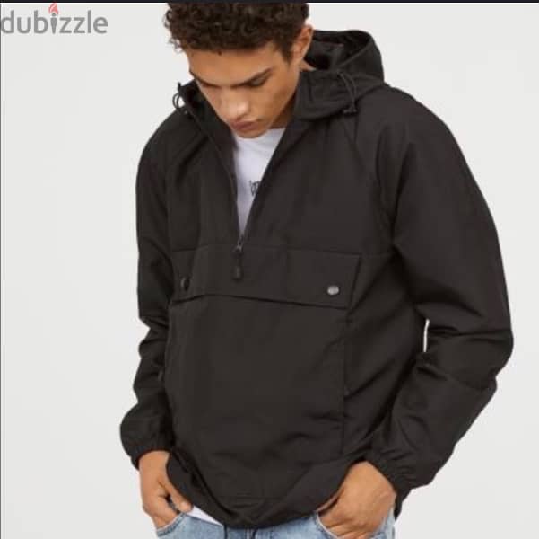 h & m waterproof men’s hoodie 0