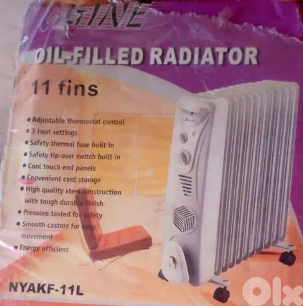 11 fins radiator 0