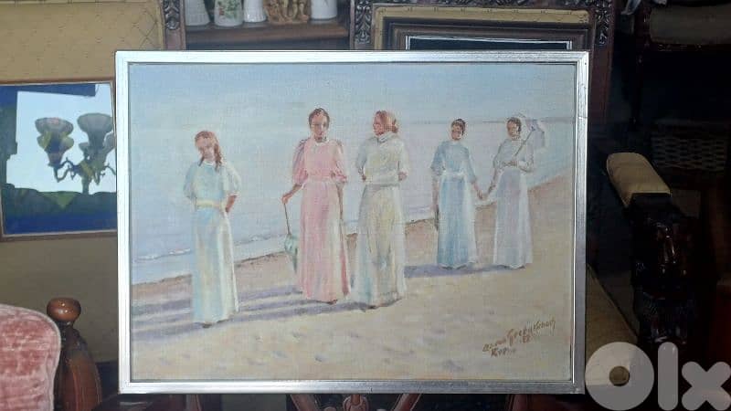 لوحة رسم زيتي 0