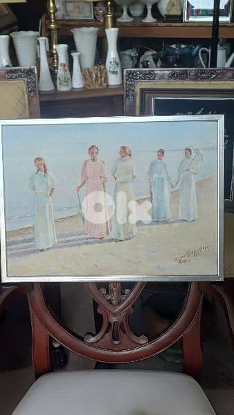 لوحة رسم زيتي 2