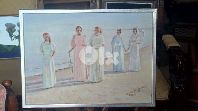 لوحة رسم زيتي 7