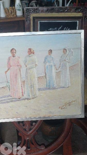 لوحة رسم زيتي 12