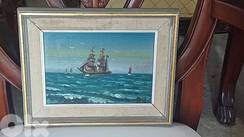 لوحة رسم زيتي 1