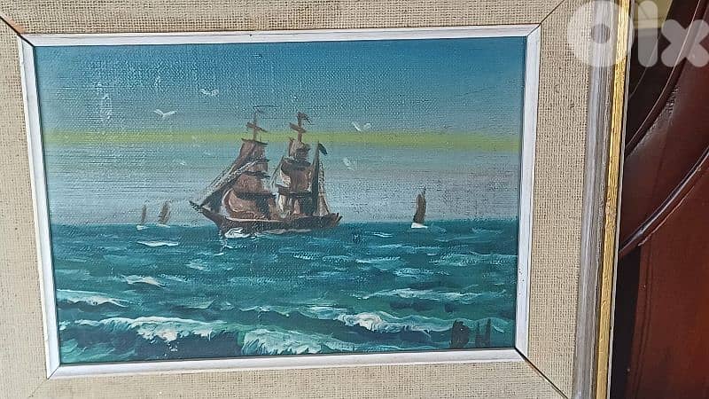 لوحة رسم زيتي 4