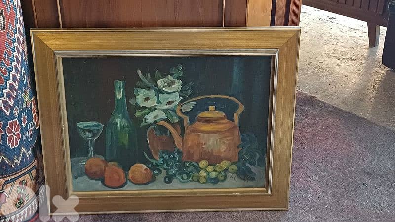 لوحة رسم زيتي 1