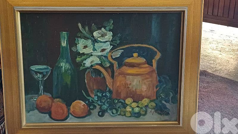 لوحة رسم زيتي 7