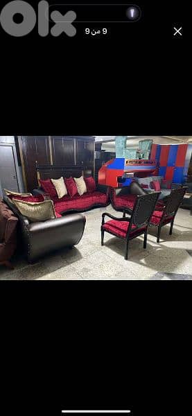 طقم كنبايات شغل توصاية خمس قطع 7
