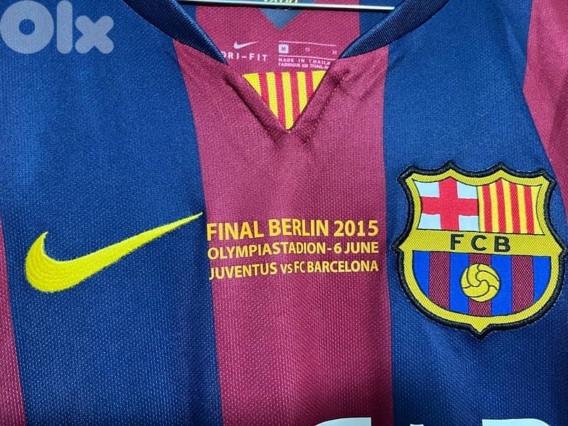 Barcelona Messi historical nike kit the final berlin 2015 5