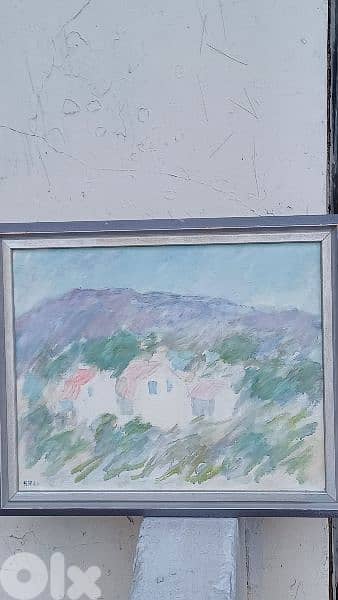 لوحة رسم زيتي 6