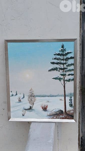 لوحة رسم زيتي 0