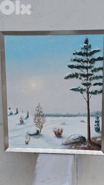 لوحة رسم زيتي 2