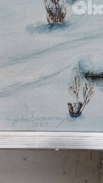 لوحة رسم زيتي 7