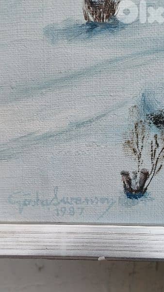 لوحة رسم زيتي 8