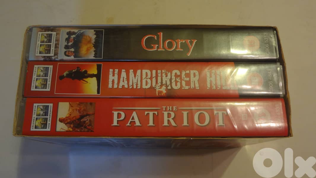 3 VHS movies box set 1