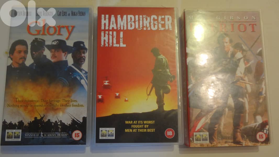 3 VHS movies box set 2