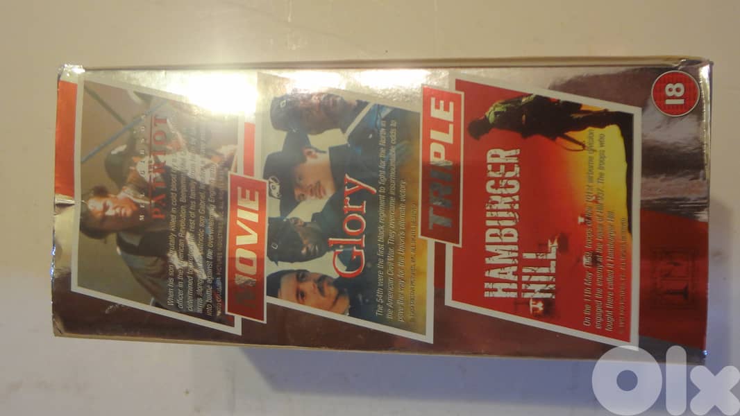 3 VHS movies box set 3