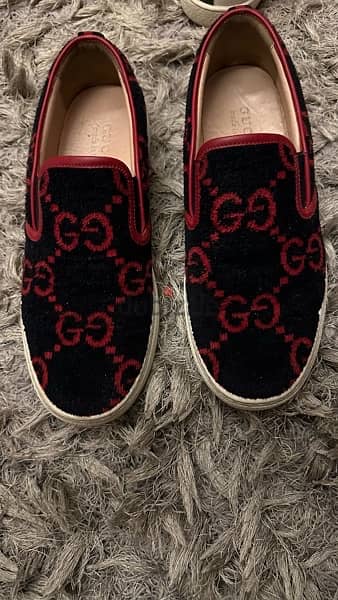 gucci shoes wool size 43