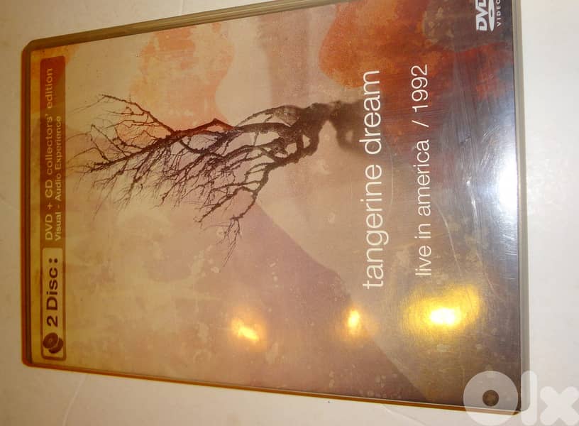 Tangerine dream live in america dvd + cd 0