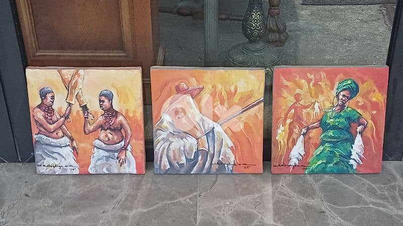 لوحات رسم زيتي اوروبيات 0