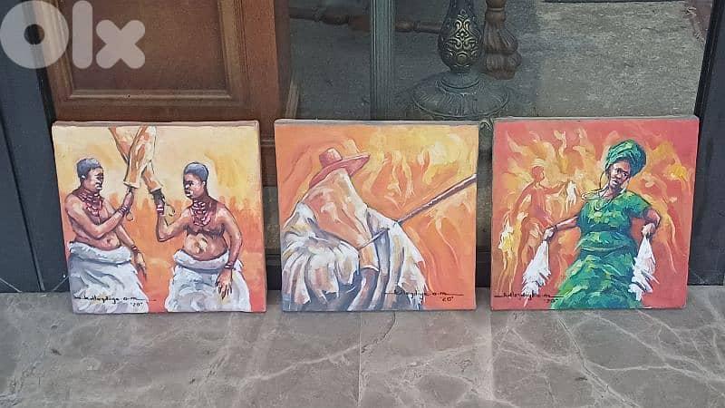 لوحات رسم زيتي اوروبيات 1