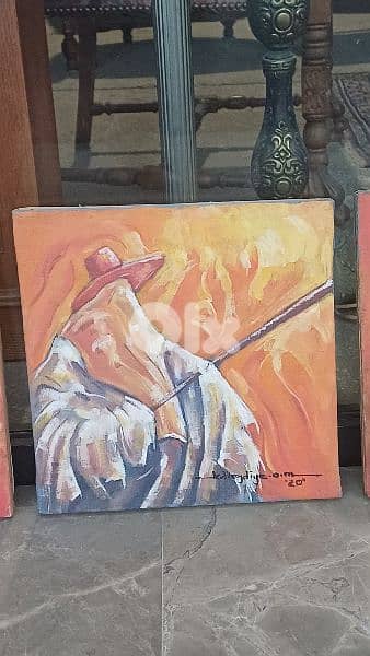 لوحات رسم زيتي اوروبيات 11