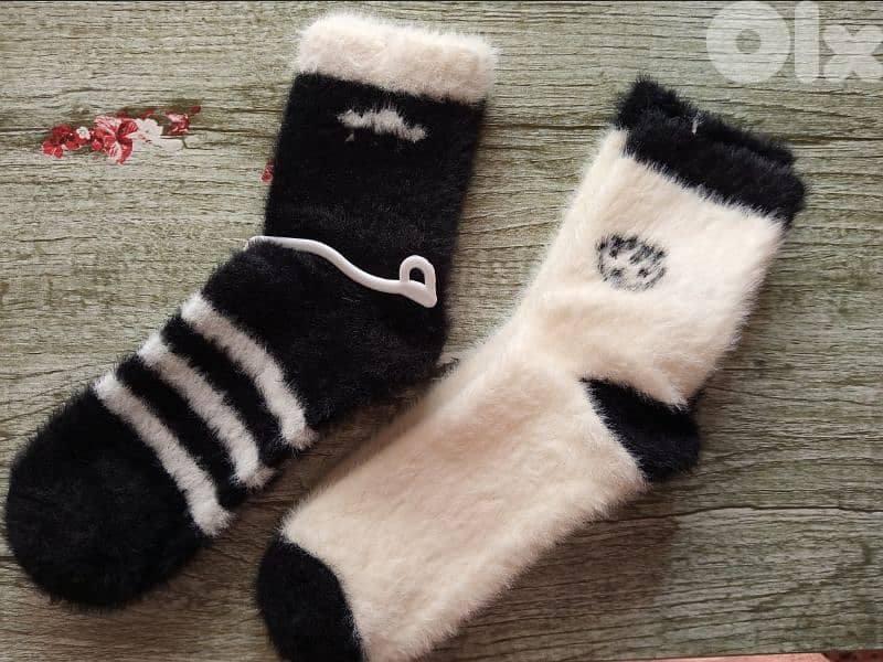 winter women's socks and slippers 5