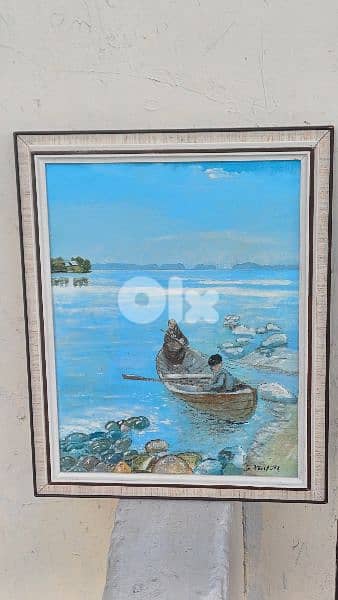 لوحة رسم زيتي 0
