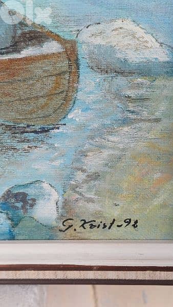لوحة رسم زيتي 5