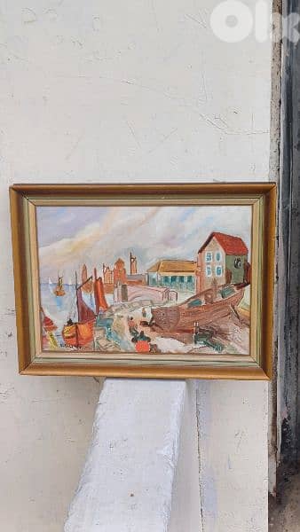 لوحة رسم زيتي 1