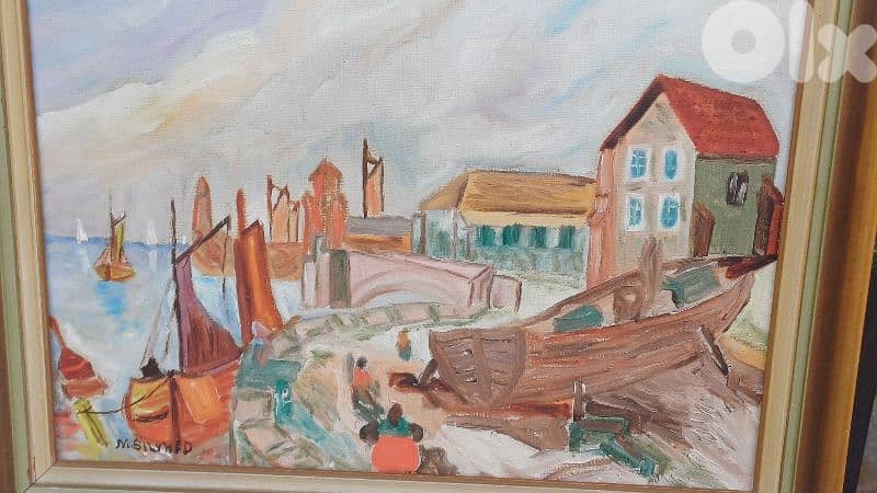 لوحة رسم زيتي 3