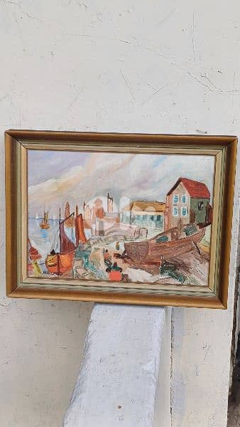 لوحة رسم زيتي 6