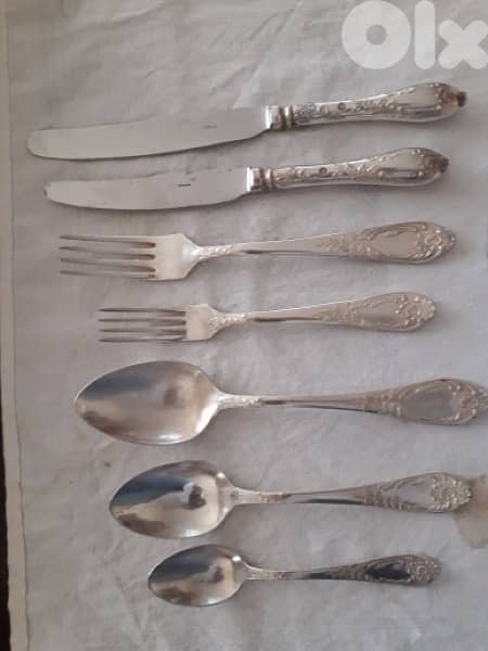 silver plated cutlery 1