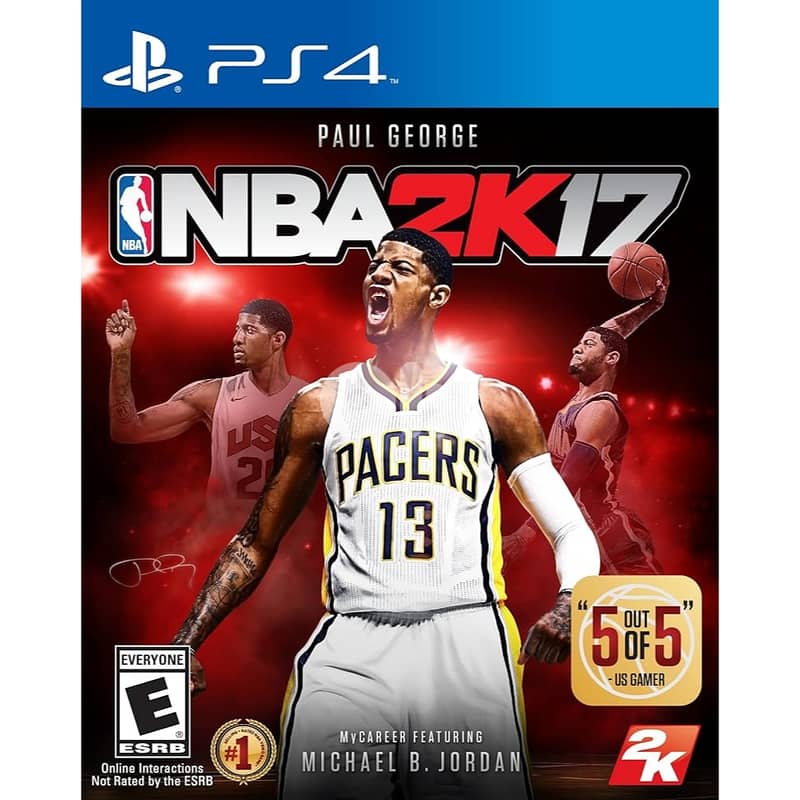 PS4 NBA2K17 basketball game NBA 0