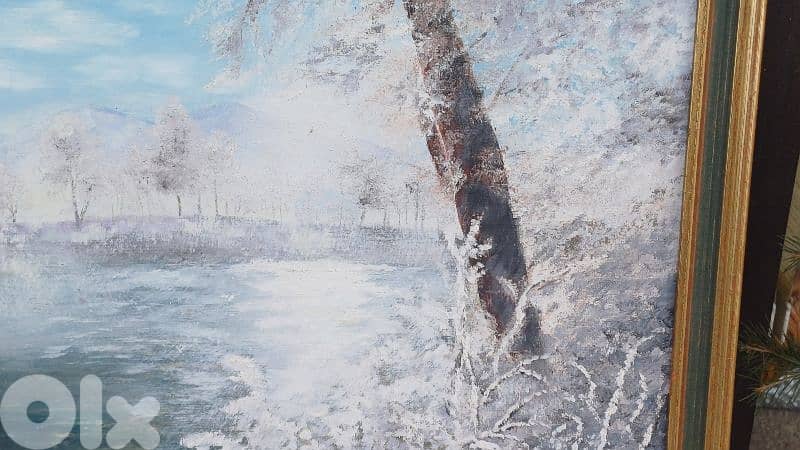 لوحة رسم زيتي 4