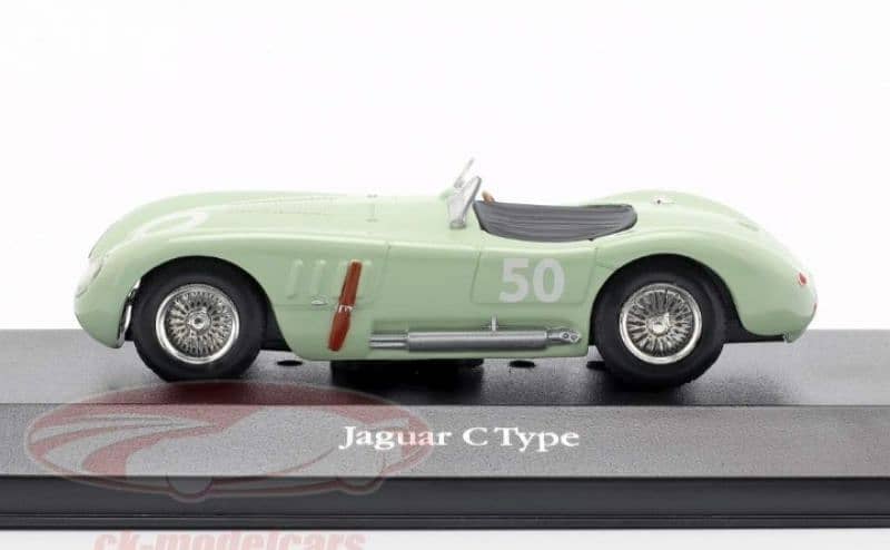 Jaguar C-Type 1952 diecast car model 1;43. 2
