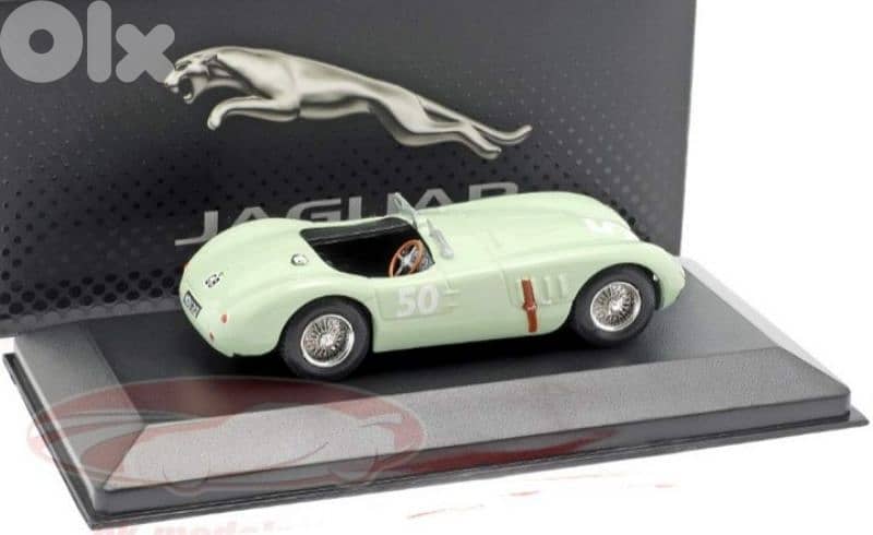 Jaguar C-Type 1952 diecast car model 1;43. 4