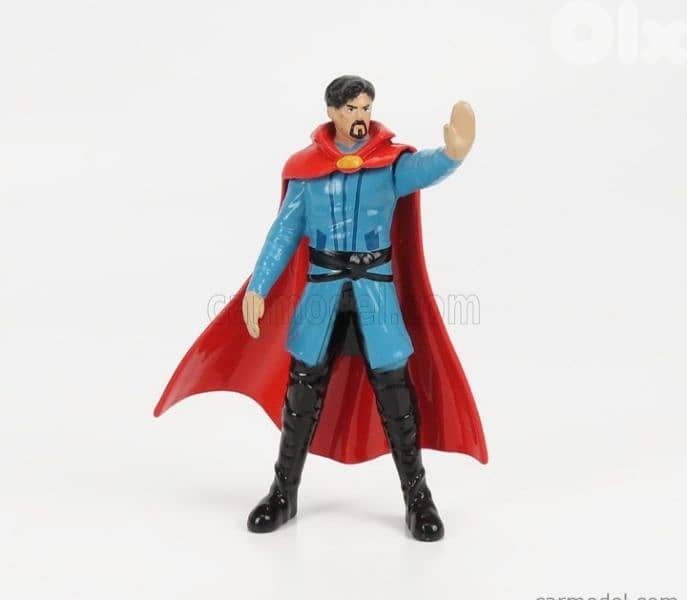 Chevrolet Corvette ZO6 (With Dr Strange figure) diecast car model 1;24 4