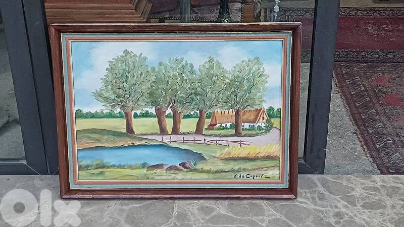 لوحة رسم زيتي 0