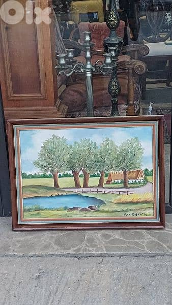 لوحة رسم زيتي 2