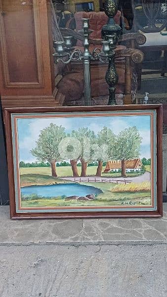 لوحة رسم زيتي 3