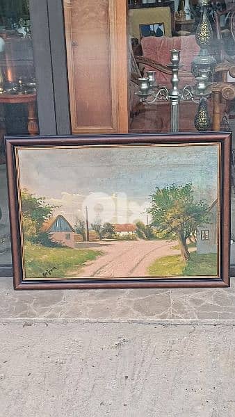 لوحة رسم زيتي 1